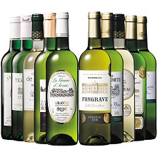 トリプル金賞＆最新当たり年＆格上入り！ボルドー金賞白１０本セット　第７弾