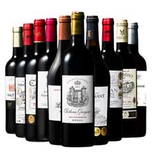 【５４％ＯＦＦ】５金賞＆格上アペラシオン＆当たり年入り！ボルドー最強級金賞赤ワイン１０本セット