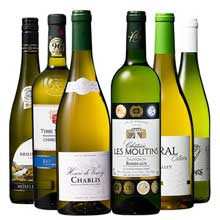 【３９％ＯＦＦ】７冠金賞ボルドー入り！世界５ヵ国各地白ワイン６本セット