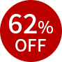 62％OFF