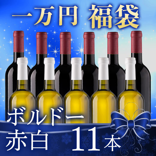 ボルドー赤白11本