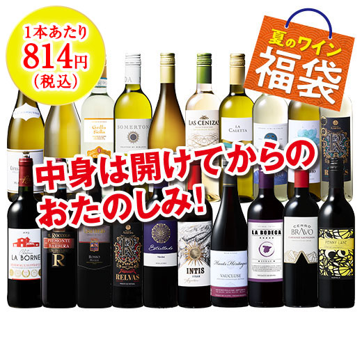 世界赤白ワイン福袋20本セット