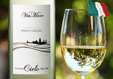 ヴィアマーレ・トレッビアーノ・ピノ・グリージョ