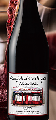 ボジョレー・ヴィラージュ・ヌーヴォー・キュヴェ・ビストロ'22