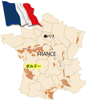 フランス地図