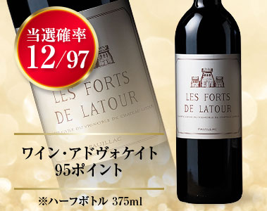 レ・フォール・ド・ラトゥール・ハーフボトル’１６（ACポイヤック／赤・フルボディ）