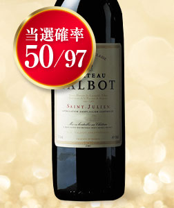 シャトー・タルボ’１９（ACサンジュリアン：第４級グラン・クリュ／赤・フルボディ）