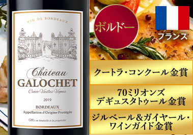 シャトー・ガロシェ・キュヴェ・ヴィエイユ・ヴィーニュ’１９