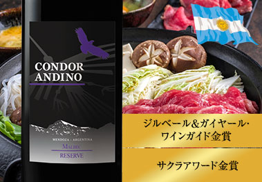 コンドール・アンディーノ・レセルバ・マルベック’２２