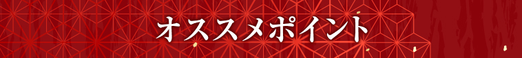 オススメポイント