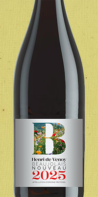 ボジョレー・ヌーヴォー’２５アンリ・ド・ヴノワ