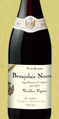 ボジョレー・ヌーヴォー’２５ヴィエイユ・ヴィーニュ・ピエール・オリヴィエ