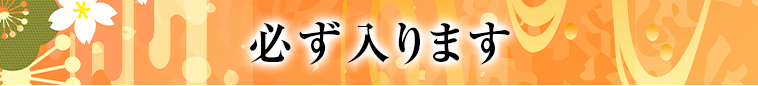 必ず入ります