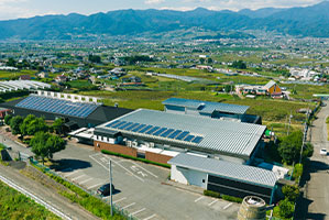 フジクレールワイナリーの全景