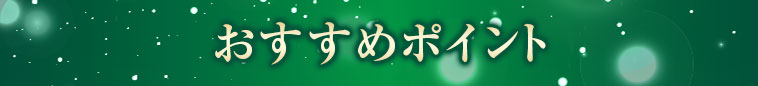 オススメポイント