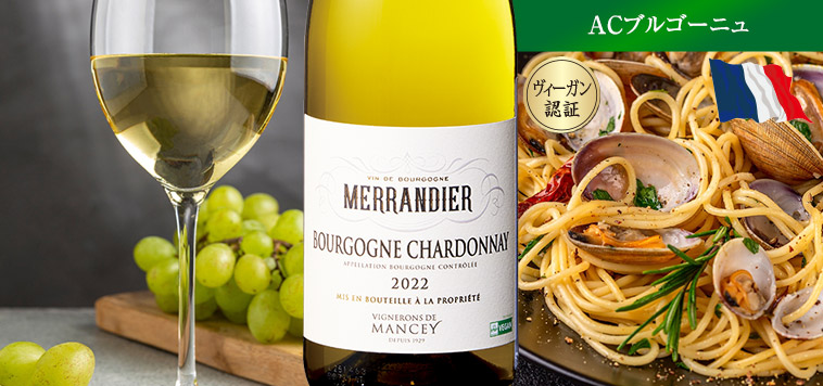 メランディエ・ブルゴーニュ・シャルドネ・ヴィニュロン・ド・マンセイ’２２