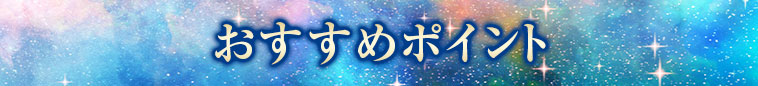 オススメポイント