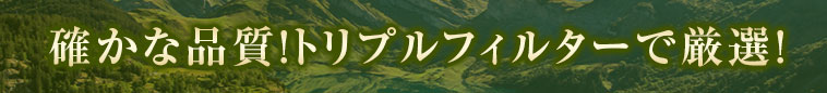 トリプルフィルター
