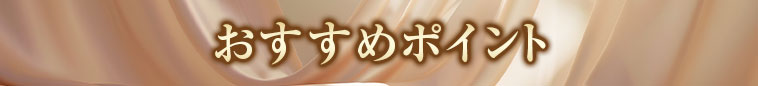 オススメポイント