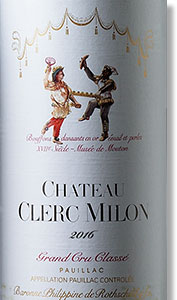シャトー・クレール・ミロン'16