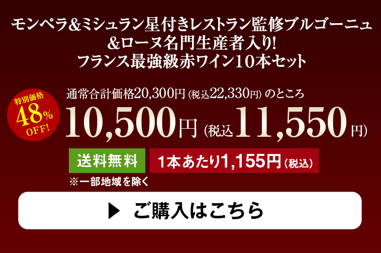 ミシュラン星付きレストラン監修ブルゴーニュ＆ 濃厚アマローネ＆ワイン誌９８pt入り！ 欧州赤１１本セット 