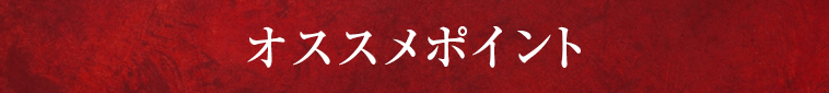 オススメポイント