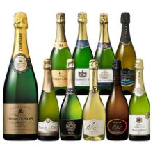 【40%OFF】シャンパーニュ入り！すべて金賞！欧州スパークリング10本セット 第19弾