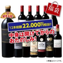 人気生産者ラファージュ入り！フランス金賞赤ワイン１２本福袋