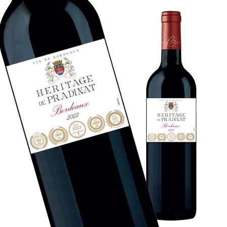 エリタージュ・ド・プラディナット’２２（ＡＣボルドー）（赤・ＦＢ）