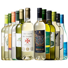 【５５％OFF】三大銘醸地＆金賞入り！世界の辛口白ワイン１２本セット第６３弾