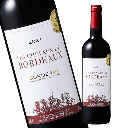 レ・シュヴォー・ド・ボルドー’２１（ＡＣボルドー）（赤・ＦＢ）