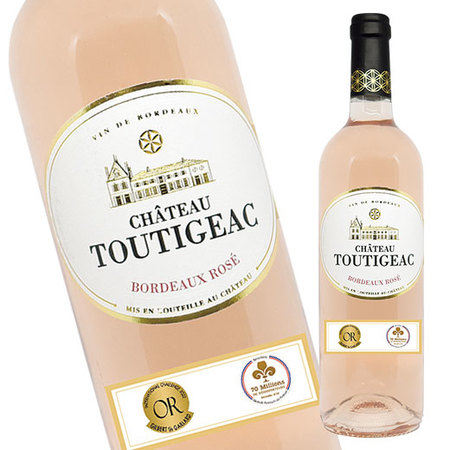 シャトー・トゥティジャック・ロゼ’２４（ＡＣボルドー）（ロゼ・辛口）