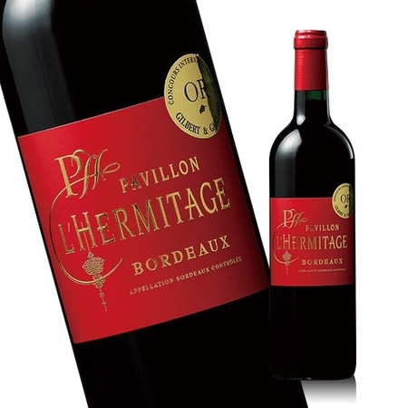 パヴィヨン・エルミタージュ’１５　（ＡＣボルドー）（赤・ＦＢ）７５０ｍｌ