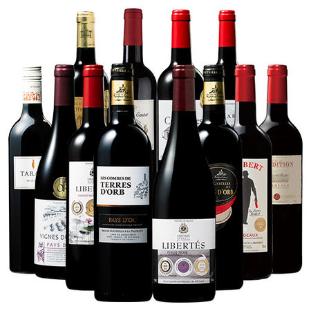 トリプル金賞・ボルドー入り！フランス金賞赤ワイン１２本セット　第４８弾