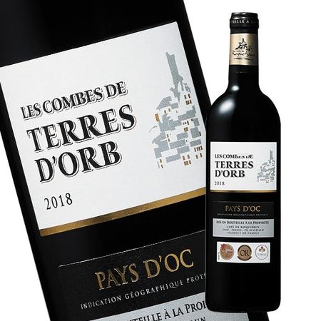 レ・コンブ・ド・テール・ドルブ’１８（ＩＧＰ　Ｏｃ）（赤・ＦＢ）７５０ｍｌ