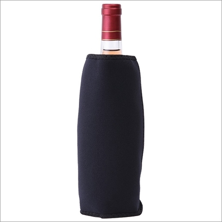 ワインボトルクーラースリーブ　ブラック