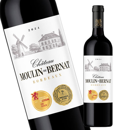 シャトー・ムーラン・ド・ベルナット’２４（ＡＣボルドー）（赤・ＦＢ）