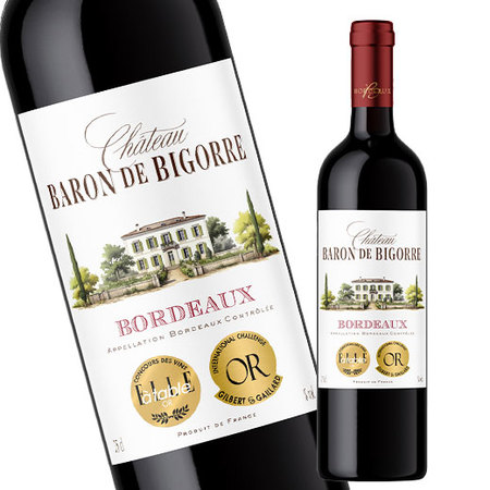 シャトー・バロン・ド・ビゴール’１６（ＡＣボルドー）（赤・ＦＢ）