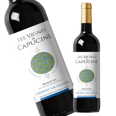 レ・ヴィーニュ・キャプシーヌ’１７（ＩＧＰ　Ｏｃ）（赤・ＦＢ）７５０ｍｌ
