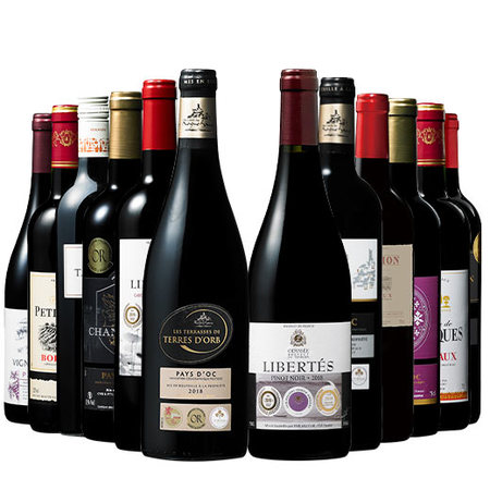 トリプル金賞・ボルドー入り！フランス金賞赤ワイン１２本　第５６弾