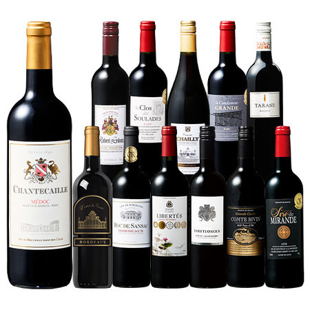 格上メドック＆５冠金賞入り!フランス金賞赤ワイン１２本セット 第１０５弾