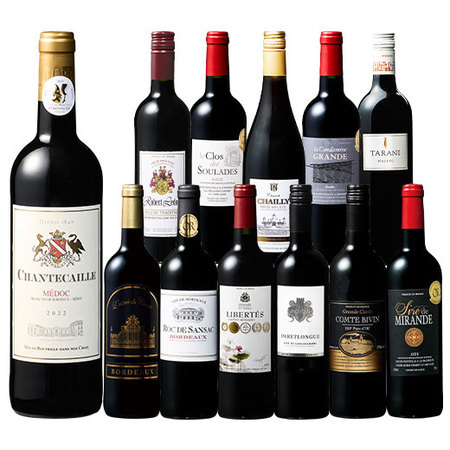 格上メドック＆５冠金賞入り!フランス金賞赤ワイン１２本セット 　第１０６弾