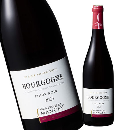 ブルゴーニュ・ピノ・ノワール・ヴィニュロン・ド・マンセイ’２３（ＡＣブルゴーニュ）（赤・ＦＢ）
