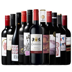 【特別送料無料】３大銘醸地入り！世界選りすぐり赤ワイン１１本セット　第２７７弾