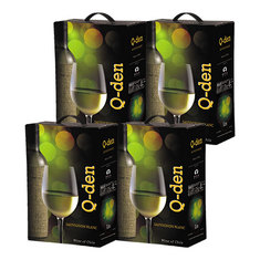 【アウトレット】コスパ抜群！大容量ボックス白ワイン４箱セット