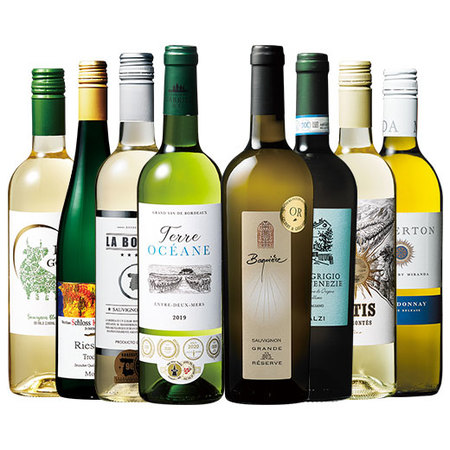 世界の白ワイン飲み比べ８本セット