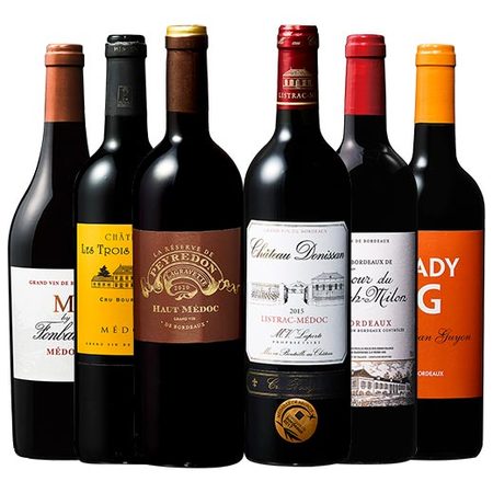すべて樽熟成！ボルドー赤ワイン６本セット