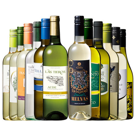 【４９％OFF】三大銘醸地＆金賞入り！世界の辛口白ワイン１２本セット第６７弾