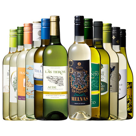 【49％OFF】三大銘醸地＆金賞入り！世界の辛口白ワイン１２本セット第６８弾