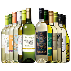 【50％OFF】三大銘醸地＆金賞入り！世界の辛口白ワイン１２本セット第６９弾